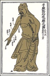 A Chinese Acupuncture chart.